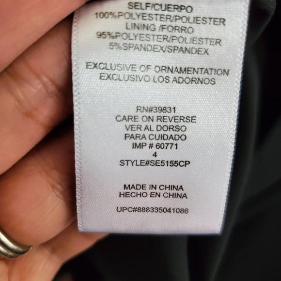 Sam Edelman  Scallop Grommet Casual Black Preppy Shorts Size 4 - Picture 9 of 9